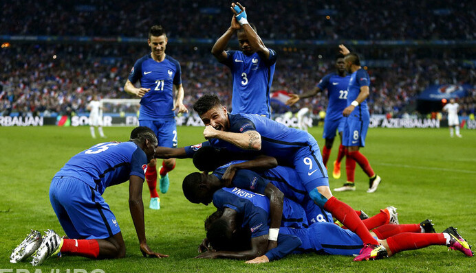 Франция – Исландия 5:2: хроника четвертьфинала Евро-2016, видео голов, онлайн