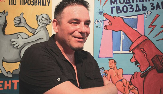 В России избили известного оппозиционного художника