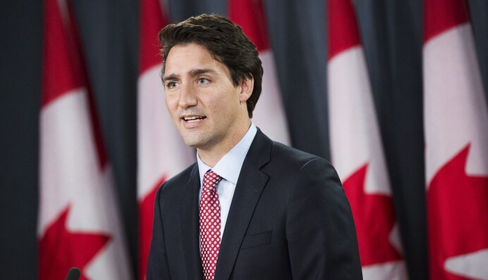 Премьер Канады позабавил носками на встрече с Гройсманом: опубликованы фото