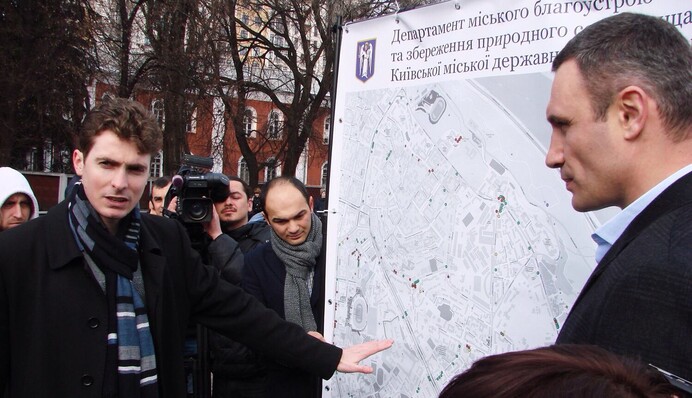 Советника Кличко оштрафовала полиция