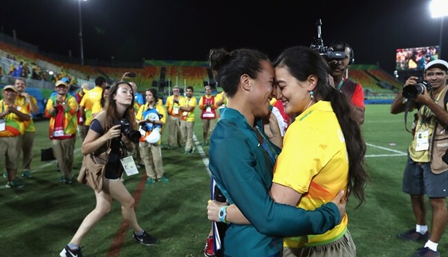 Олимпиада-2016 поразила нетрадиционным романтическим моментом