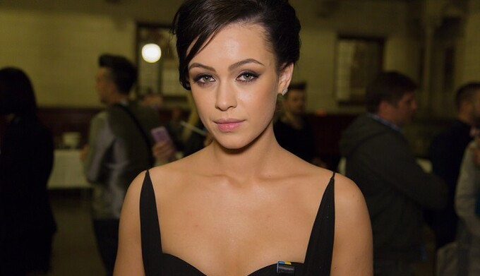 Украинская певица пикантно перекрасилась в цвета флага США