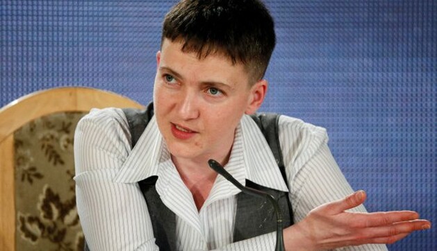 Савченко позабавила оценкой внешних данных девушек Антимайдана