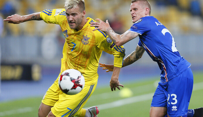 Україна - Ісландія 1:1: хроніка відбіркового матчу чемпіонату світу-2018, відео голів
