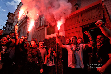 Как ГК "Азов" отстоял своего командира: эксклюзивные фото из Печерского суда