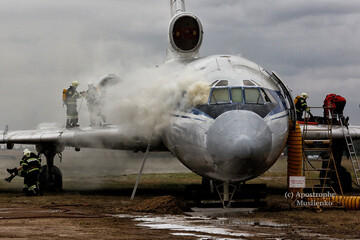 В аеропорту "Бориспіль" врятували літак, що впав: ексклюзивні фото