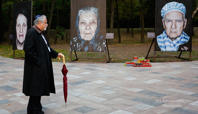 Як у Києві відзначали 75 років трагедії в Бабиному Яру, - ексклюзивні фото