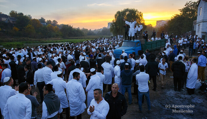 Як хасиди Рош ха-Шан відзначали, - ексклюзивні фото і відео з Умані
