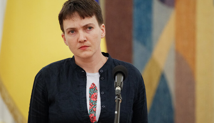 Россияне сняли на видео, чем поужинала Савченко в Москве