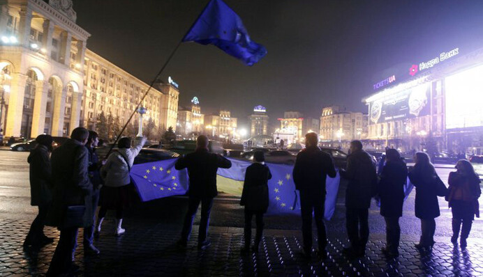 Годовщина начала Евромайдана: онлайн-трансляция, фото и видео событий в Киеве, реакция соцсетей