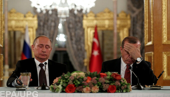 Два імператори: чому Путін та Ердоган не можуть стати друзями