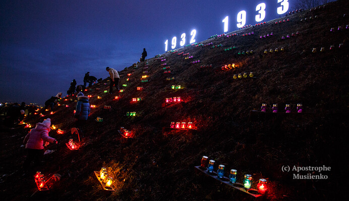 Как украинцы почтили жертв Голодомора: эксклюзивный фоторепортаж