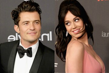 Кэти Перри и Орландо Блум засветились на веселой вечеринке