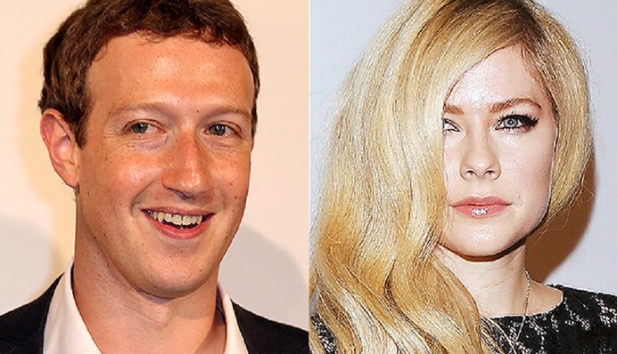 Аврил Лавин наехала на Марка Цукерберга из-за экс-супруга