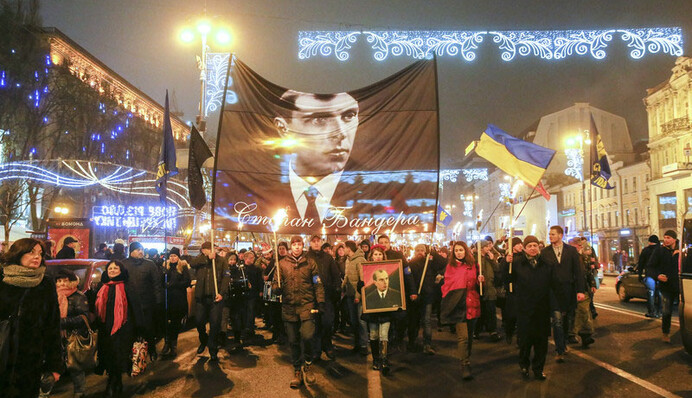 Факельное шествие: как в Киеве отметили день рождения Бандеры