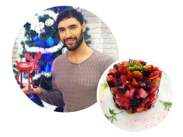 Не оливье единым: что на столе у звезд в новогодние праздники