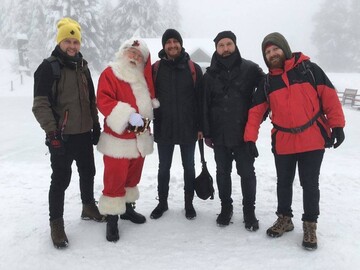 Олег Собчук (СКАЙ) разговорил канадского Санта-Клауса на украинском языке