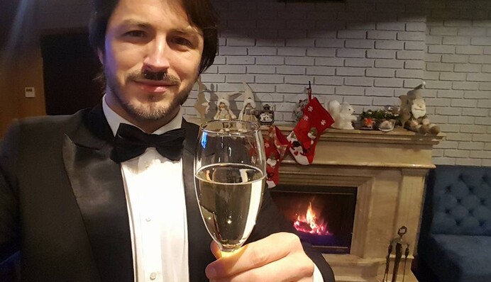 Фото со звездой: Сергей Притула в детстве гонялся за автографом Анжелики Рудницкой