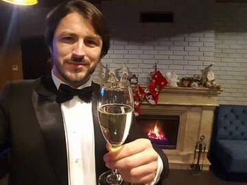 Фото со звездой: Сергей Притула в детстве гонялся за автографом Анжелики Рудницкой