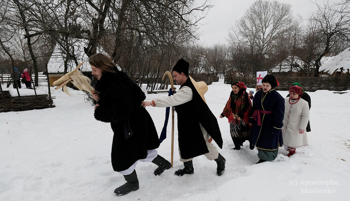 Как в Киеве отмечали Старый новый год: самые яркие фото