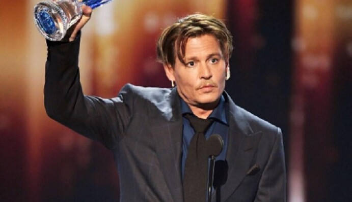 Джонни Депп впервые после развода выступил с трогательной речью на People's Choice Awards-2017
