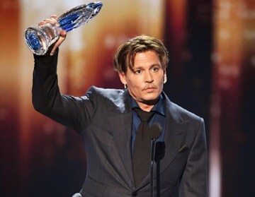 Джонни Депп впервые после развода выступил с трогательной речью на People's Choice Awards-2017