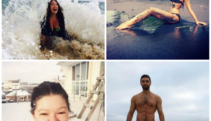 Крещение по-взрослому: кто из украинских звезд особо отметился с моржеванием в проруби