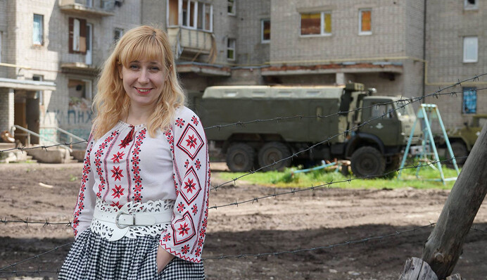 Волонтер Наталья Воронкова: Война на Донбассе закончится, когда это перестанет быть выгодно