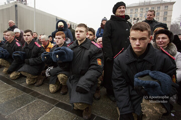 У Києві попрощалися з загиблими під Авдіївкою: фоторепортаж