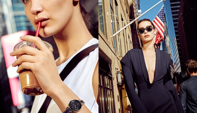 Скандальная топ-модель Белла Хадид снялась в рекламе известной торговой марки DKNY