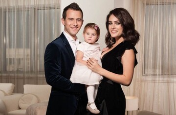 Папина копия: певица Маша Собко снялась в семейной фотосессии с мужем и дочерью