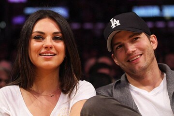 В сеть слили первые фото двухмесячного сына Эштона Катчера и Милы Кунис