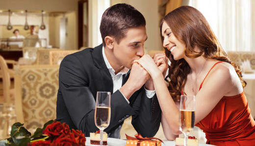 Романтический вечер на День влюбленных в InterContinental