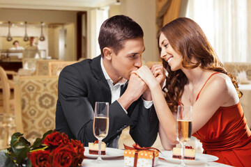 Романтический вечер на День влюбленных в InterContinental