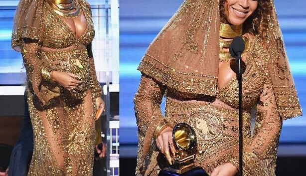 Беременная Бейонсе устроила феерическое шоу во время 