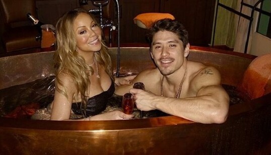 Я не собираюсь его прятать: Мэрайя Кэри вышла в свет с молодым любовником