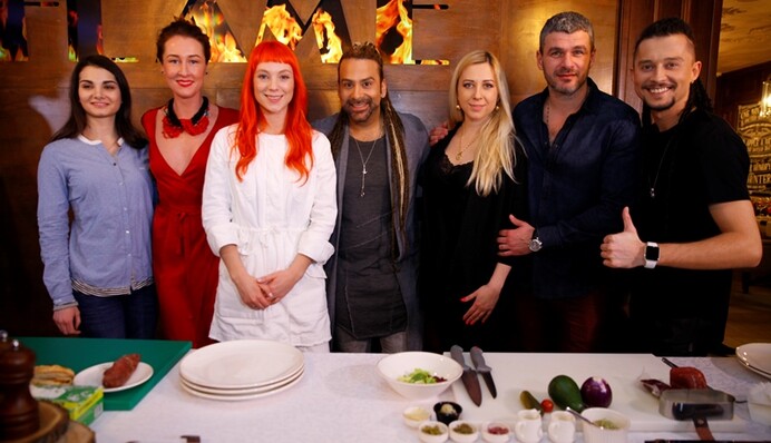 Украинские звезды представили эксклюзивное благотворительное меню