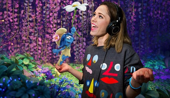 Смурфики заговорят голосами Дзидзьо и Юлии Саниной