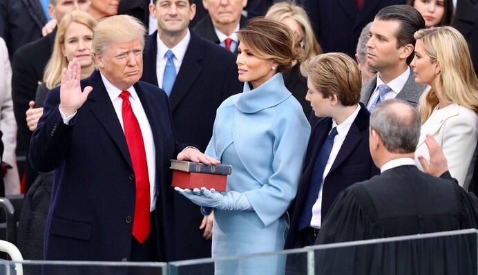 Президент без первой леди: как Трамп берет пример с Путина