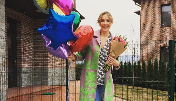 Коляска – просто Бентли: Катя Осадчая похвасталась транспортным средством для сына