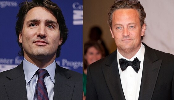 Чистая зависть: Мэттью Перри вспомнил, как бил Джастина Трюдо