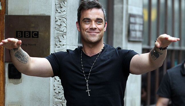 Тяжелая артиллерия: Робби Уильямс готов представлять Россию на Евровидении-2017