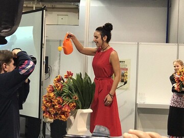 Джамала показала, как выглядят названные в ее честь тюльпаны