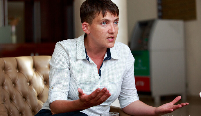 Надія Савченко: Поки я жива, мене зможе стримати тільки куля