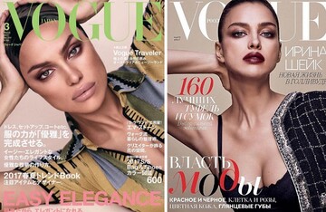 Ни месяца без Vogue: Ирина Шейк снялась для глянца без косметики