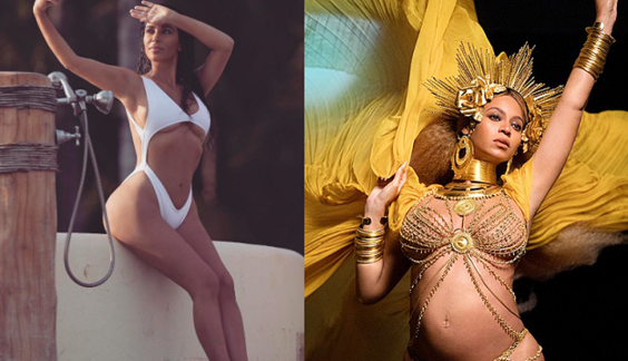 Кто больше мама: Бейонсе злится на Ким Кардашьян за желание завести двойню