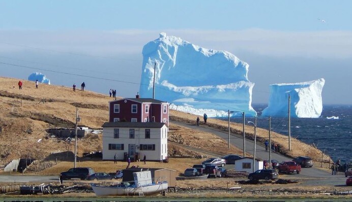 Аллея плавающих айсбергов: яркие фото с побережья Ньюфаундленда