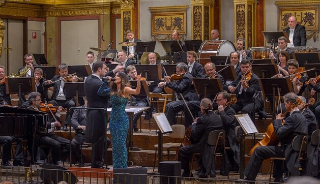 Ани Лорак похвасталась выступлением на благотворительном концерте в Вене