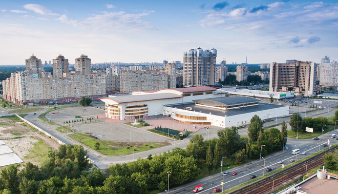 Евровидение с высоты: в сети появилось уникальное видео места проведения конкурса