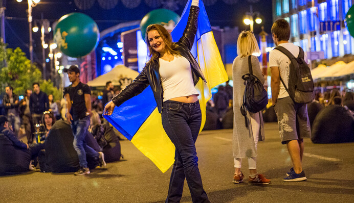 На Крещатике открыли официальную фан-зону Евровидения-2017: опубликованы эксклюзивные фото